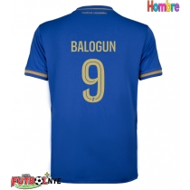 Camiseta AS Monaco Folarin Balogun #9 Visitante Equipación 2025-26 manga corta
